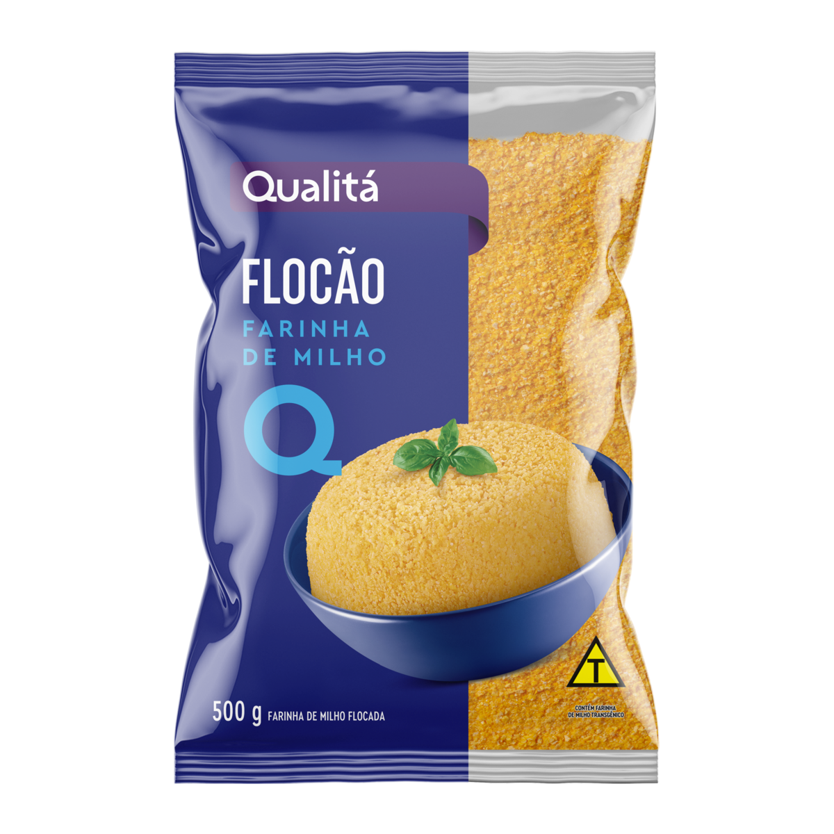 Farinha de Milho Flocão Qualitá Pacote 500g
