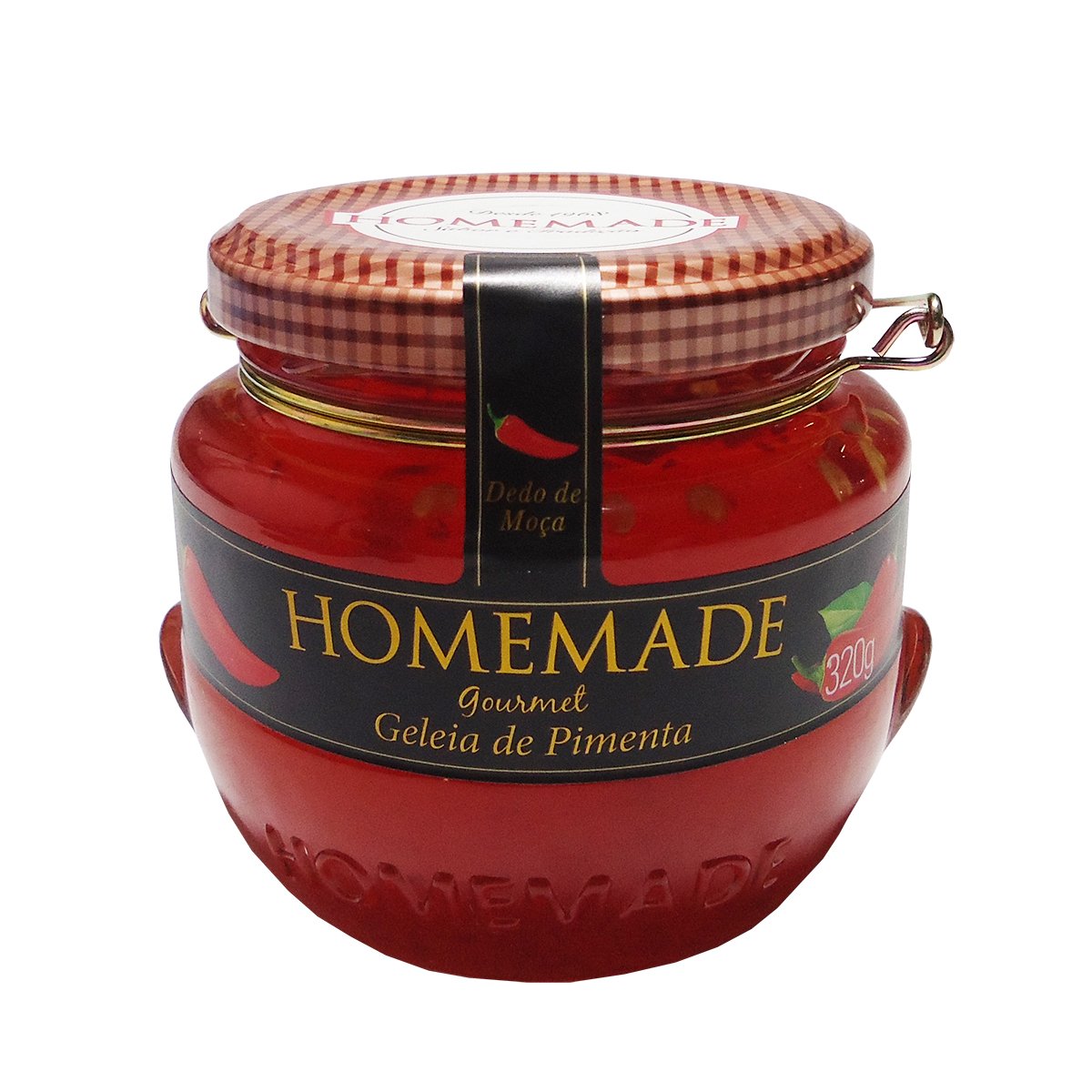 Geleia de Pimenta Dedo de Moça Homemade Gourmet Vidro 320g