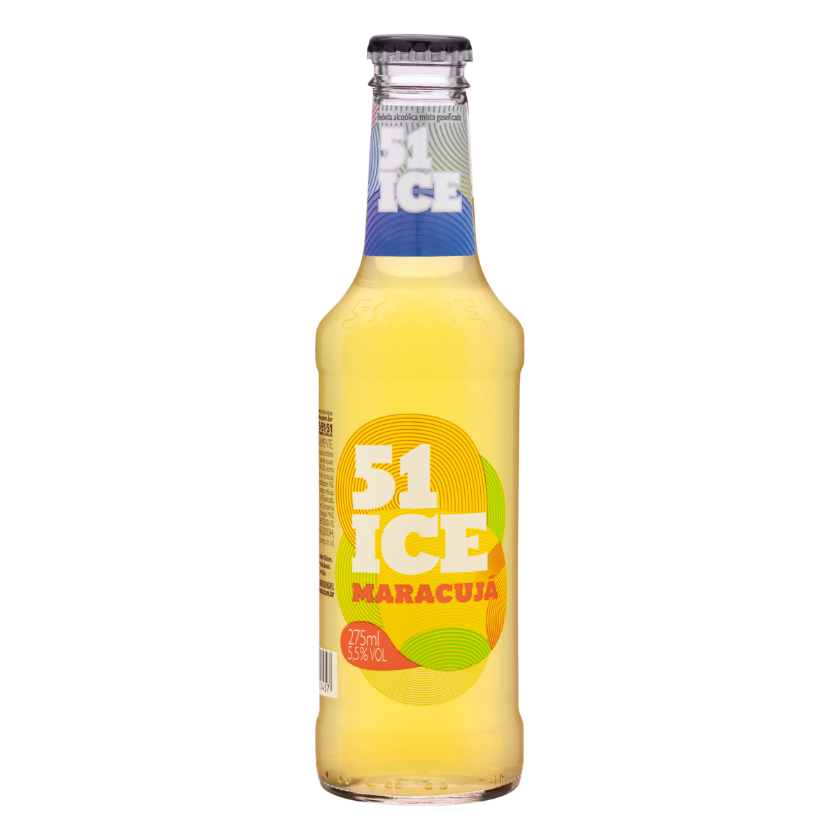 Bebida Mista Alcoólica Maracujá 51 Ice Garrafa 275ml