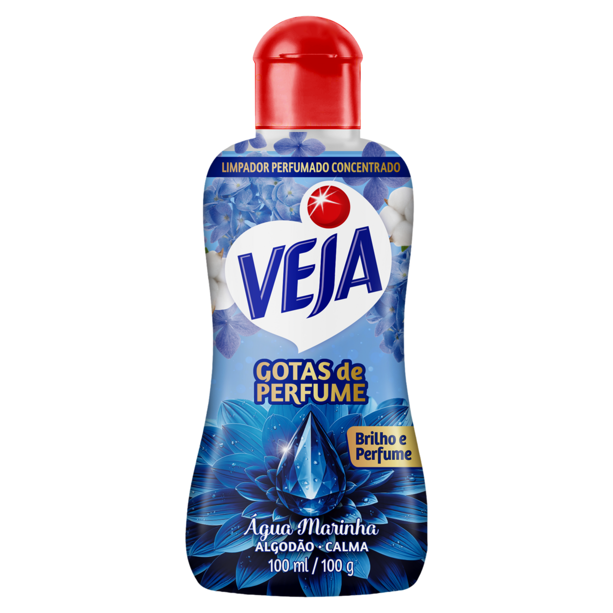 Limpador Perfumado Concentrado Veja Gotas 100ML
