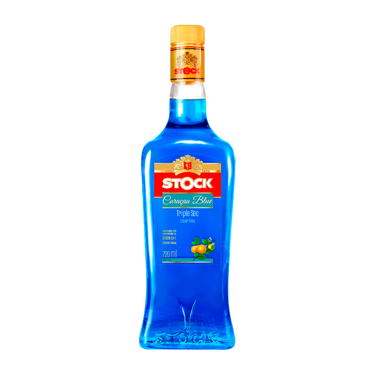 Licor Fino Curaçau Blue STOCK Garrafa 720ml