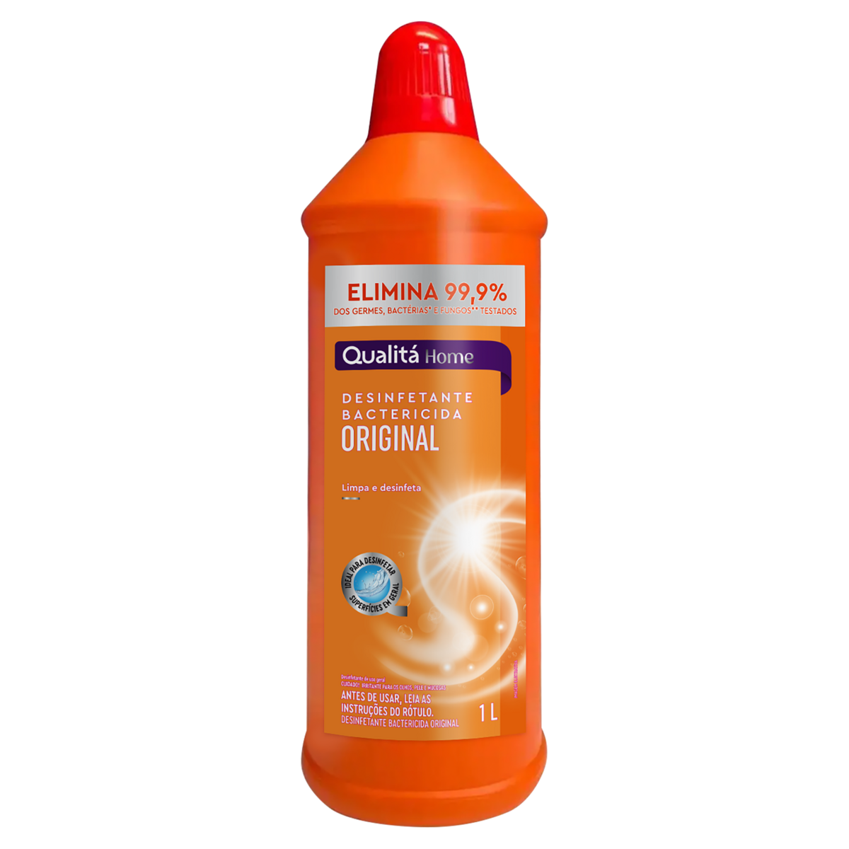 Desinfetante Bactericida Original Qualitá Home Frasco 1l