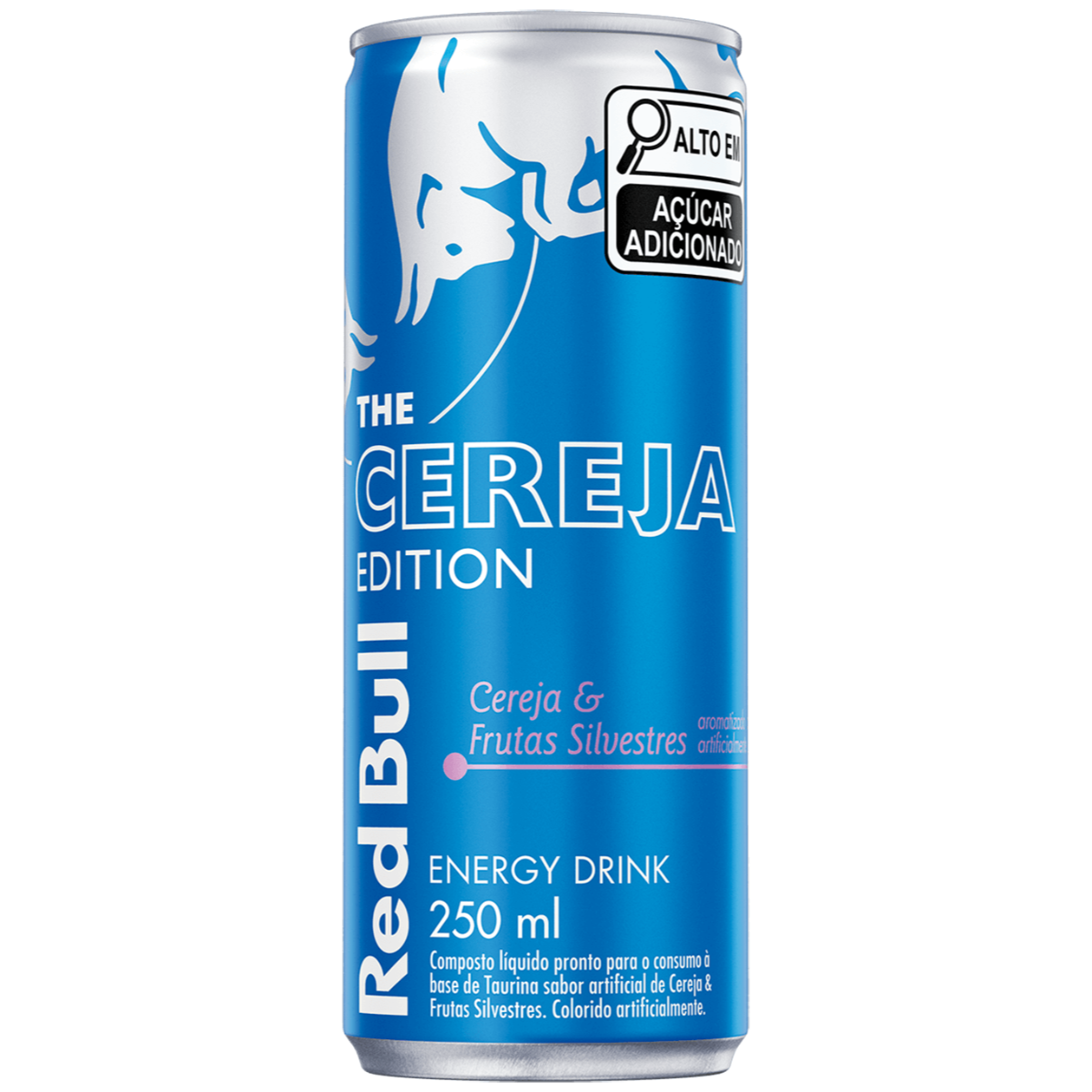 Energético Cereja e Frutas Silvestres Red Bull Lata 250ml The Winter Edition