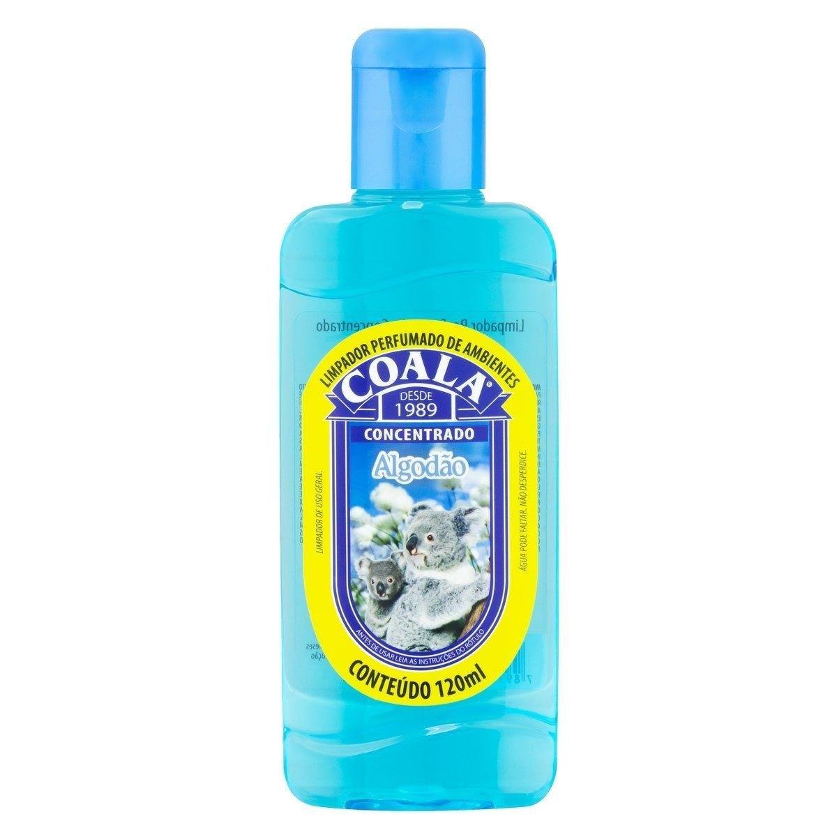 Limpador Perfumado Concentrado Algodão Coala Squeeze 120ml