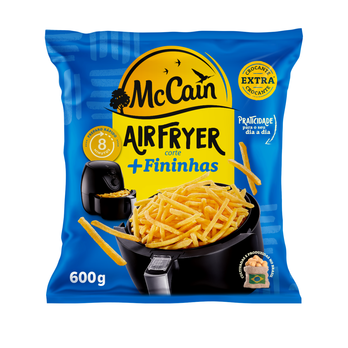 Batata Congelada Extra Crocante Airfryer McCain 600g