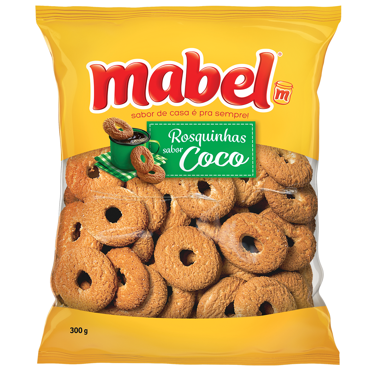 Biscoito Rosquinha MABEL Coco 300g