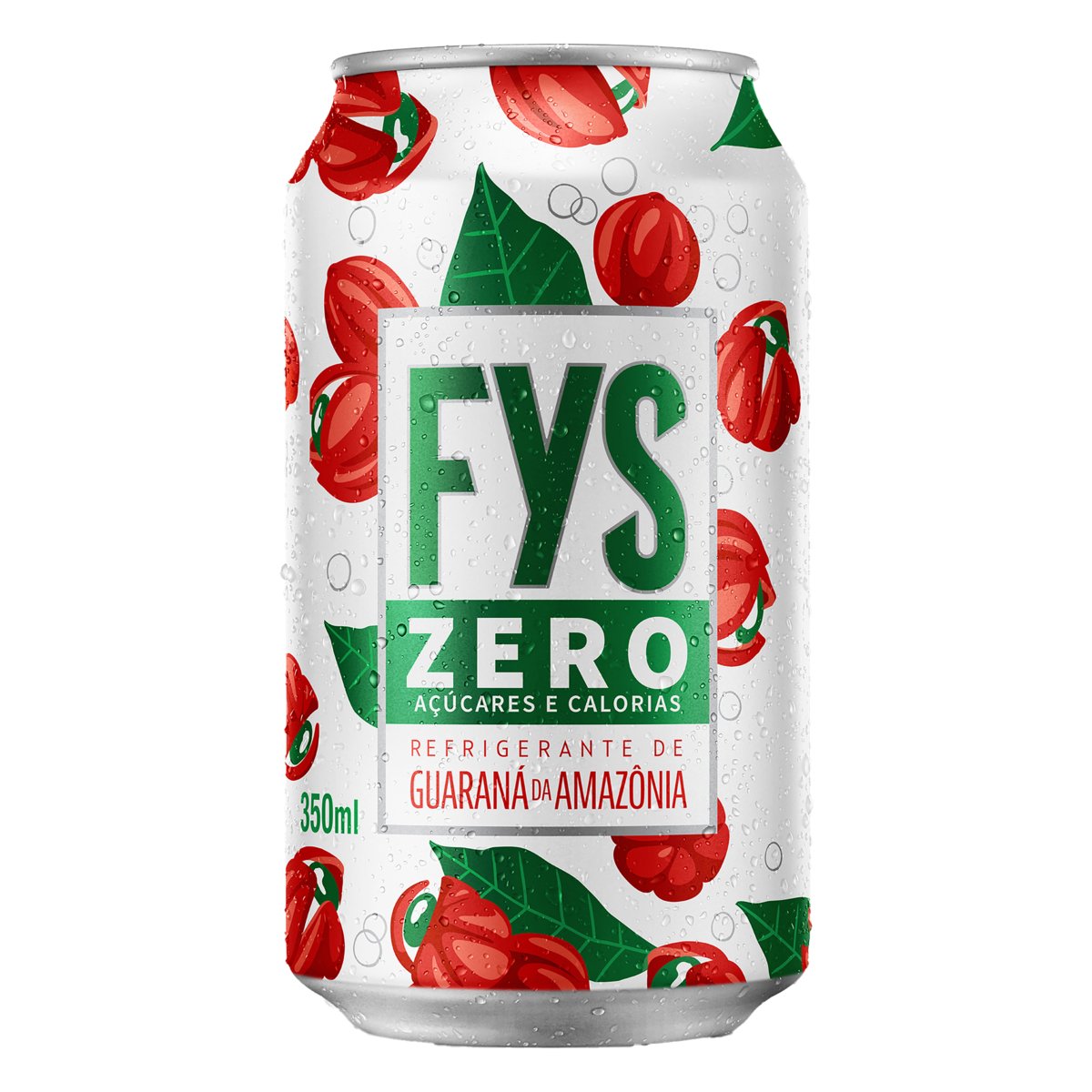 Refrigerante Guaraná Zero Açúcar Fys Lata 350ml