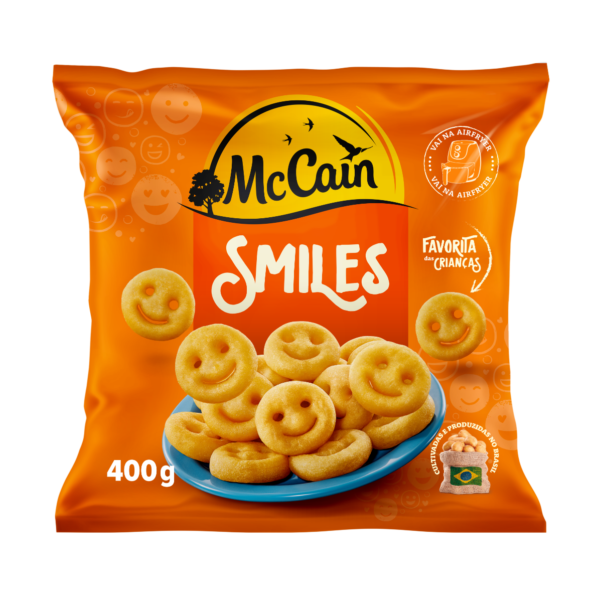 Batata Congelada Smiles McCain 400g