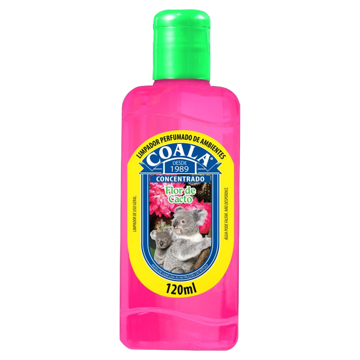 Limpador Perfumado Concentrado Flor de Cacto Coala Squeeze 120ml