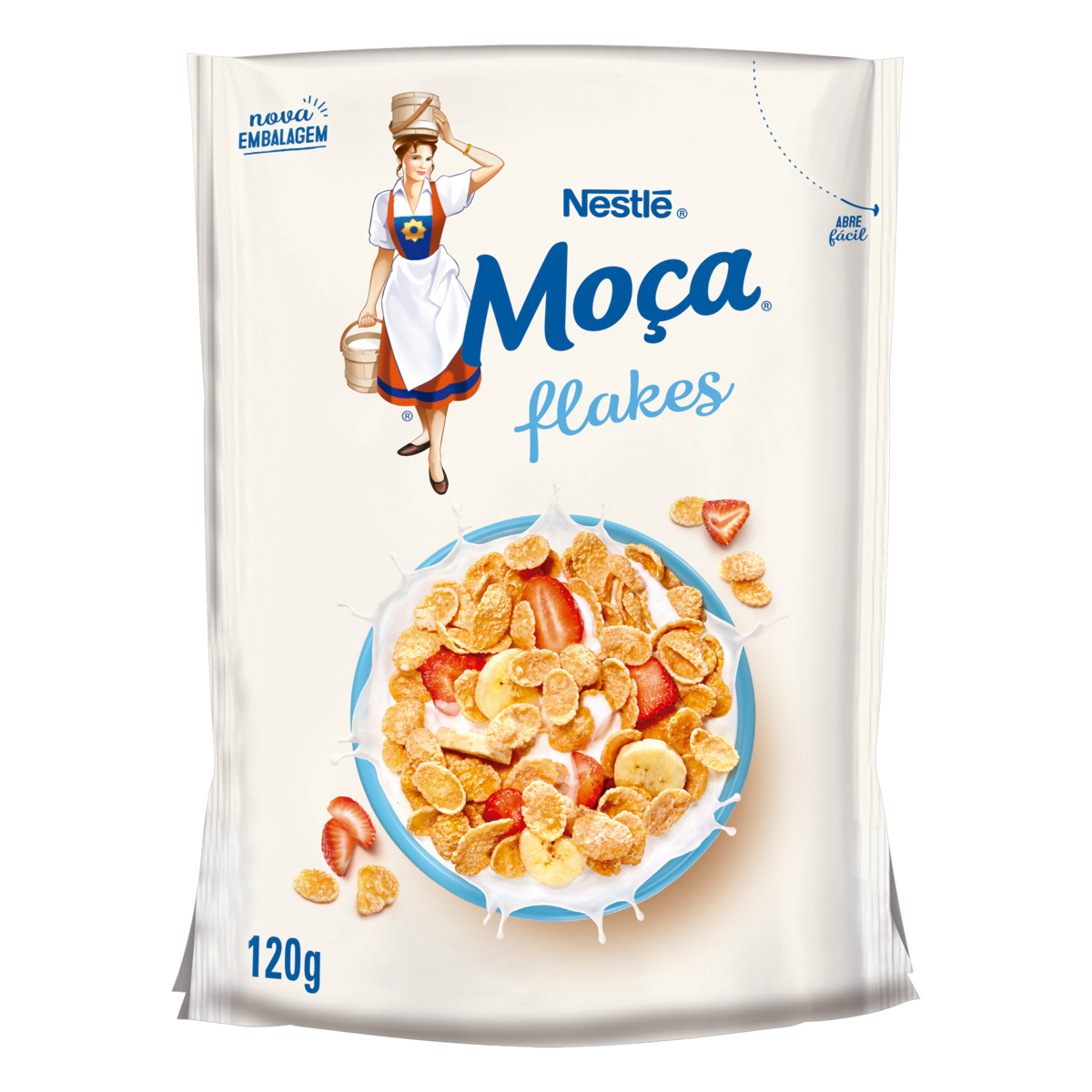 Cereal Matinal MOÇA Flakes 120g