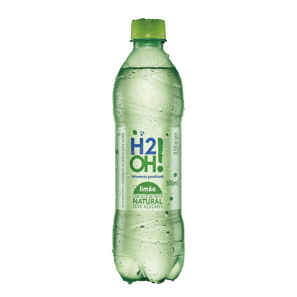 Refrigerante Limão Zero Açúcar H2OH! Garrafa 500ml