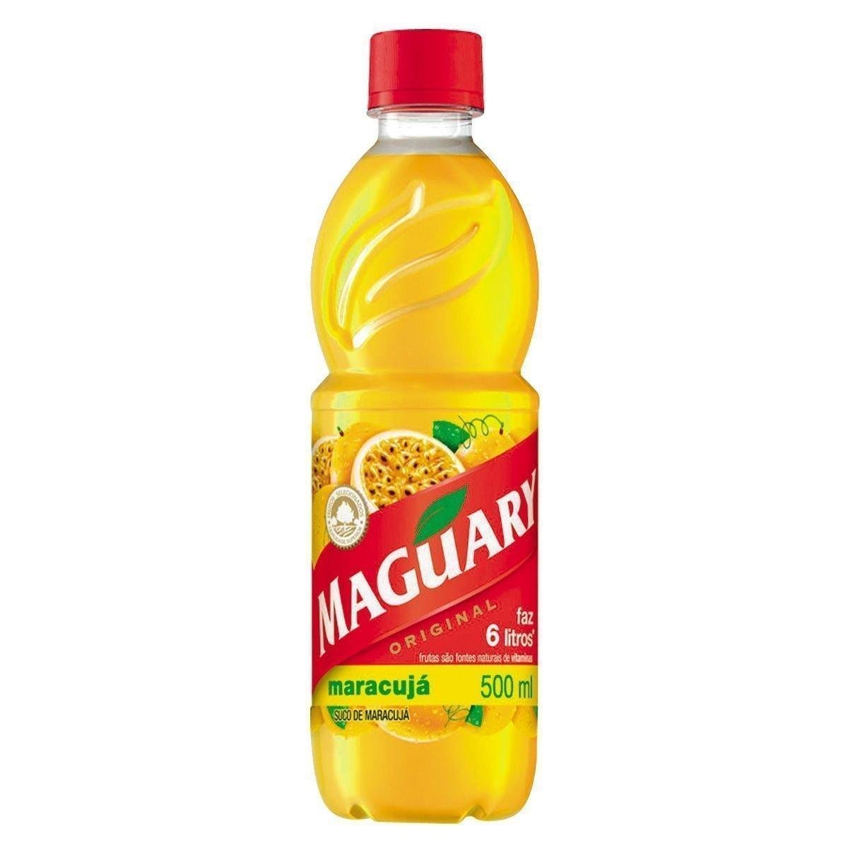 Suco Concentrado Maracujá Maguary Garrafa 500ml