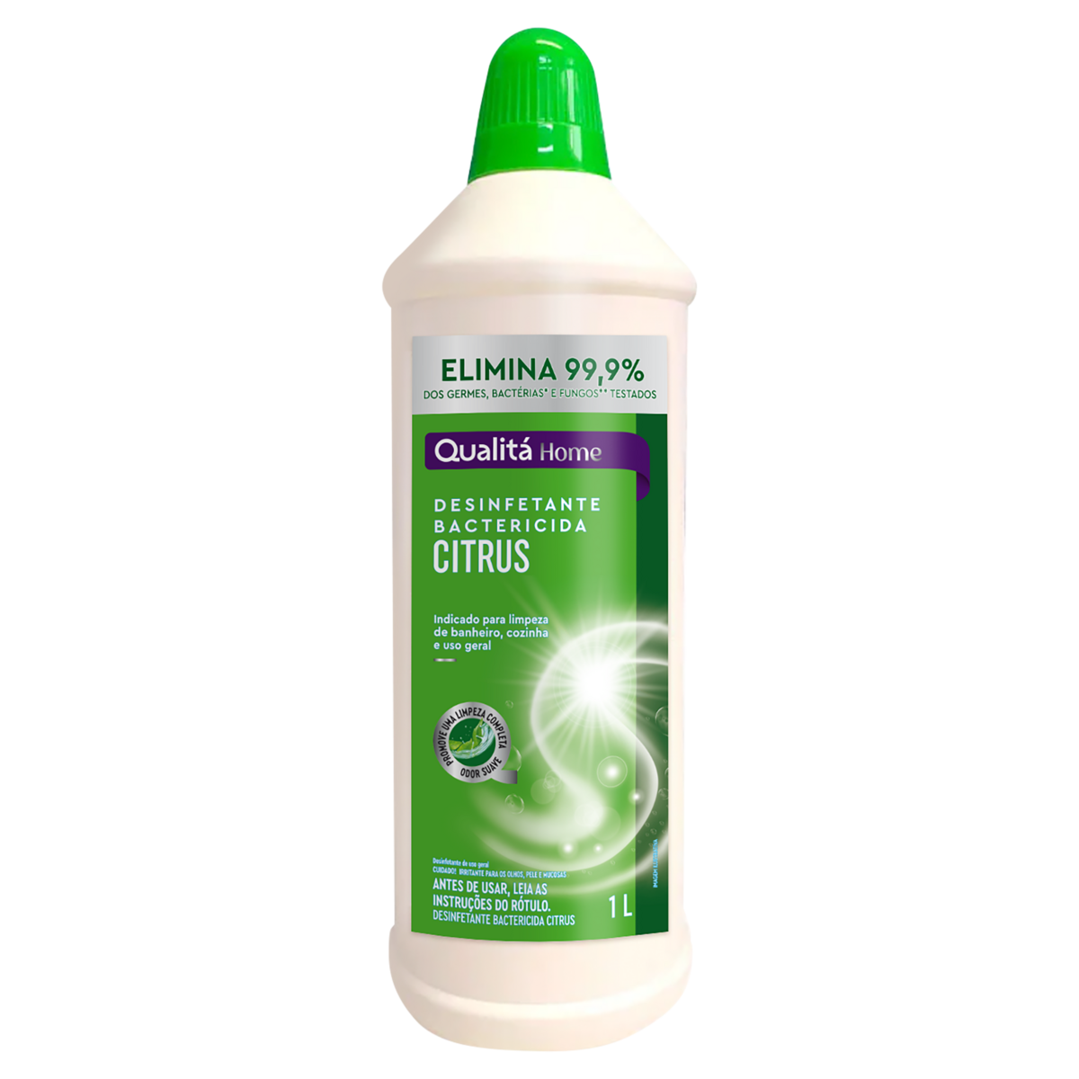 Desinfetante Bactericida Citrus Qualitá Home Frasco 1l