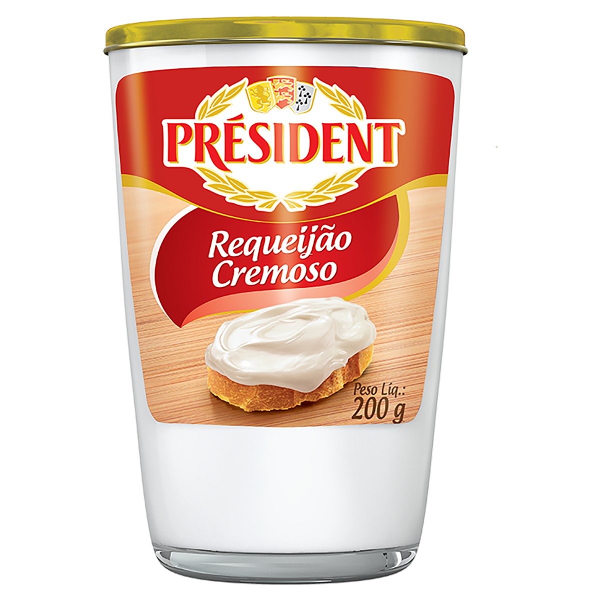 Requeijão Cremoso Président Copo 200g