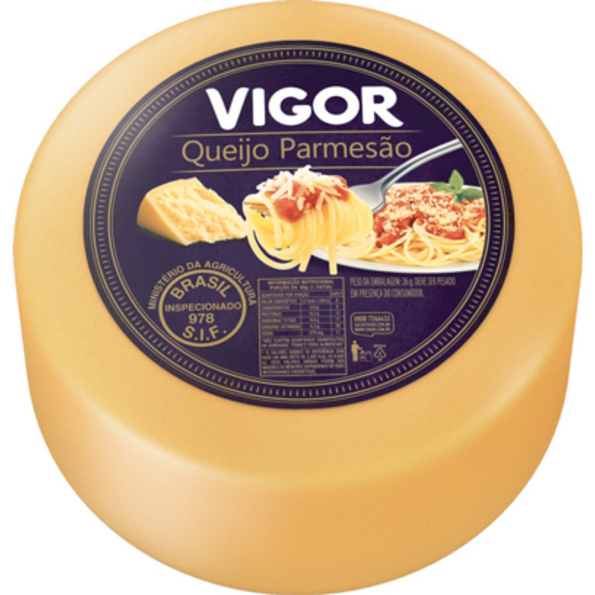 Queijo Parmesão Vigor Pedaço 180g