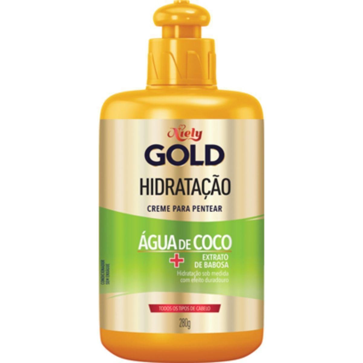Creme para Pentear Água de Coco NIELY 280g
