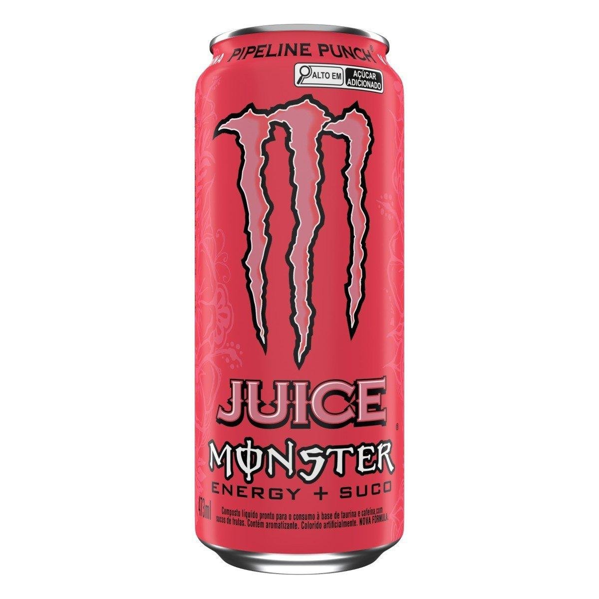 Energético Juice Monster Pipeline Punch Lata 473ml