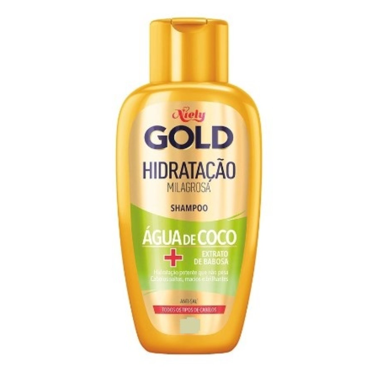 Shampoo NIELY GOLD Água De Coco 275ml