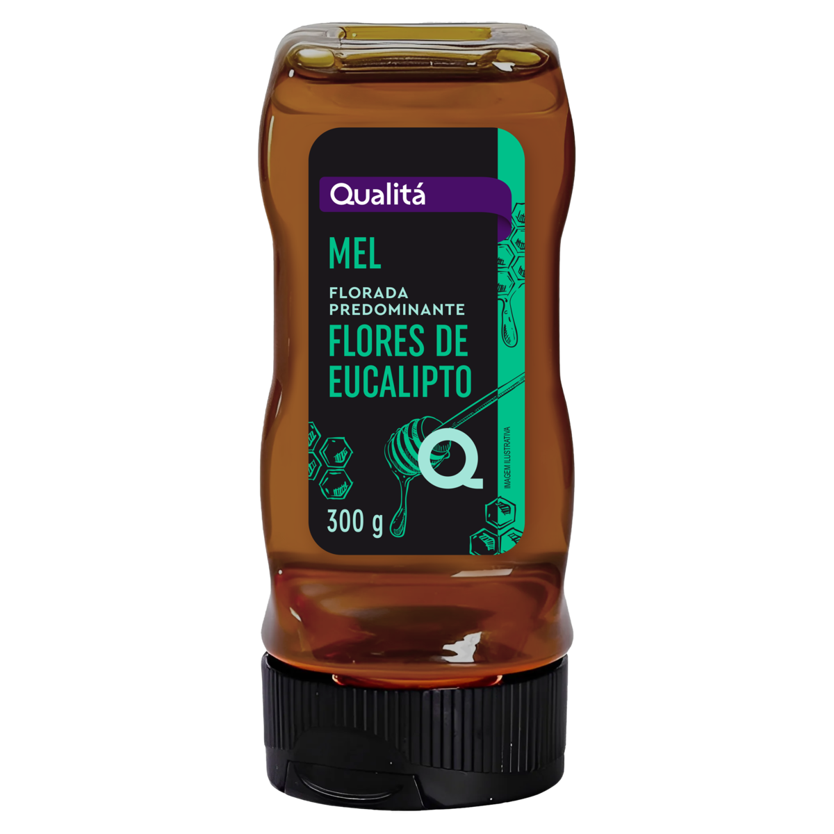 Mel Florada de Eucalipto Qualitá Squeeze 300g