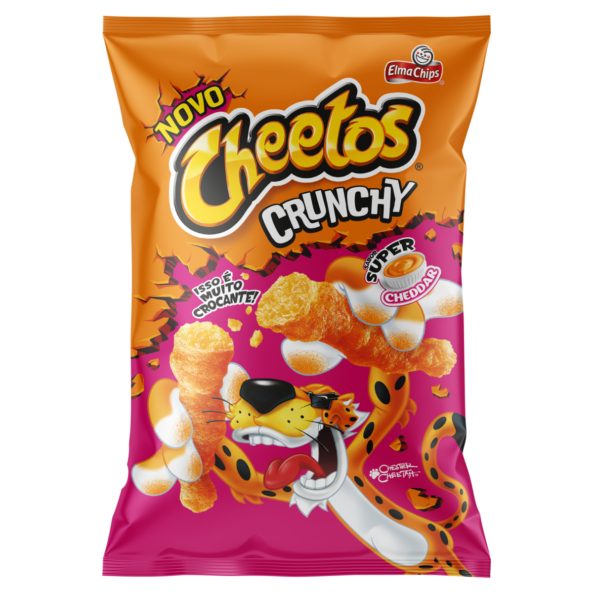 Salgadinho Cheetos Crunchy Super Cheddar 78g