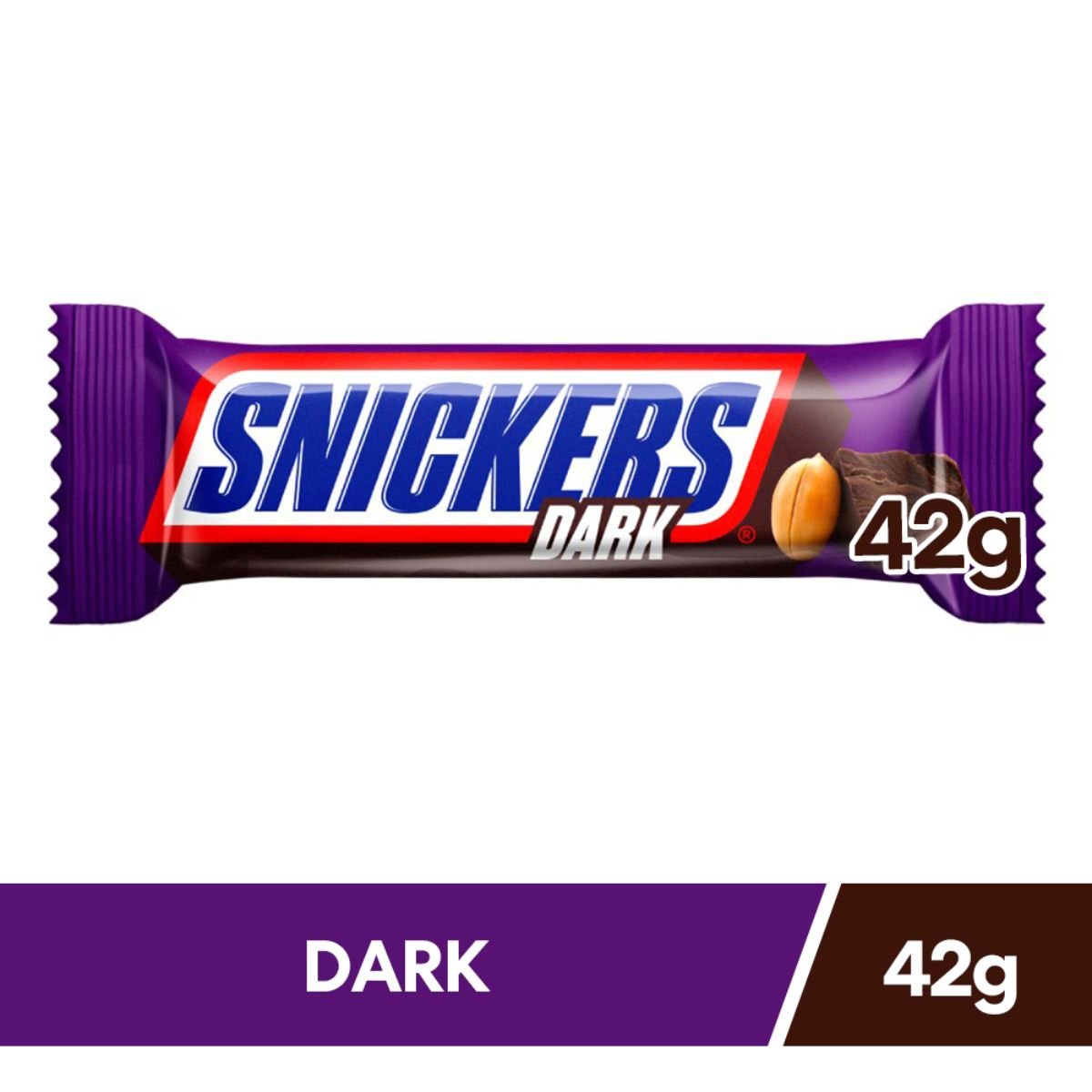 Chocolate Dark Snickers Pacote 42g