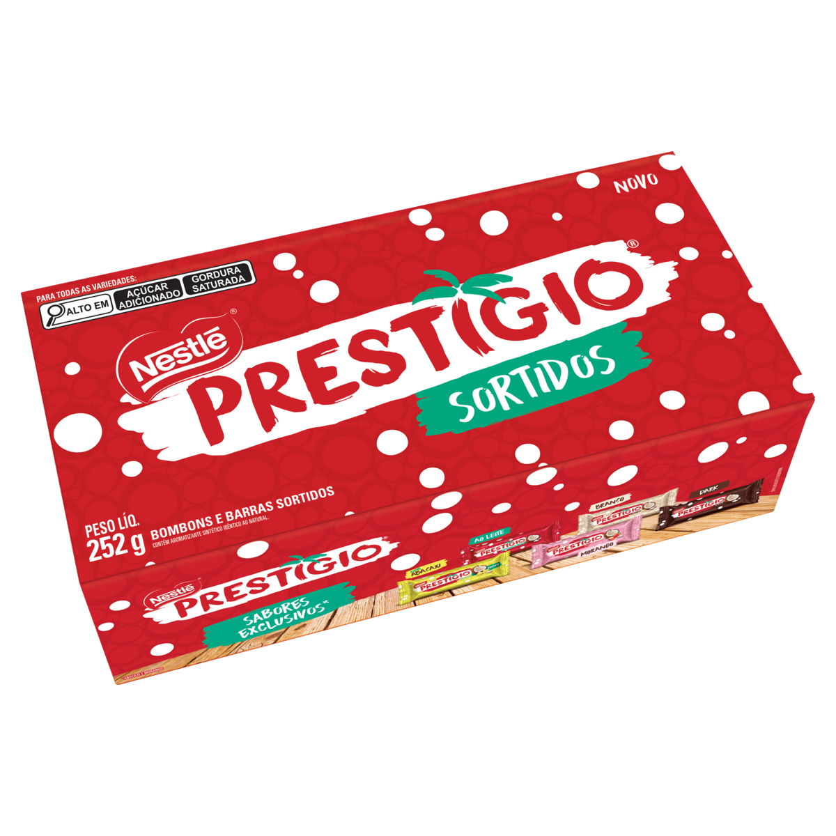Bombom Sortido Prestígio Caixa 252g