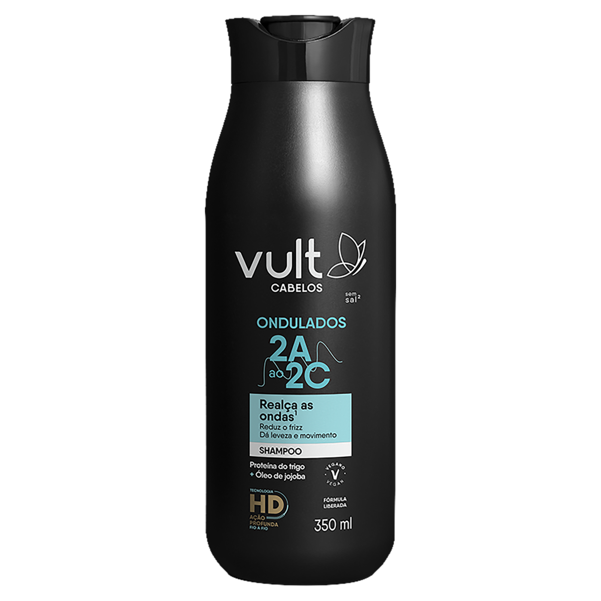 Shampoo Vult Cabelos Ondulados Frasco 350ml
