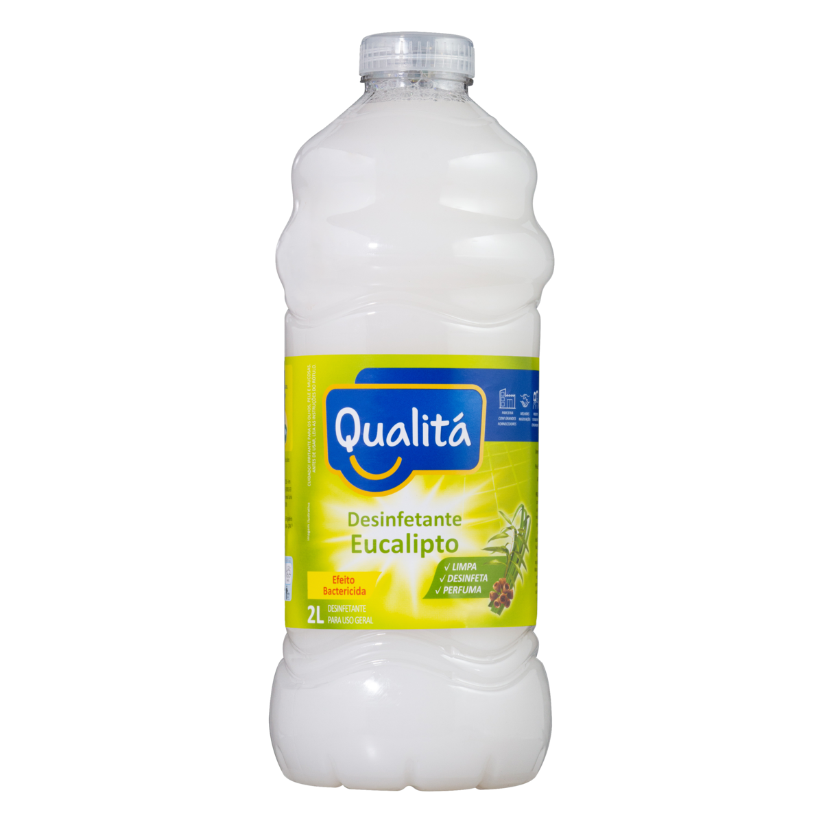 Desinfetante Bactericida Eucalipto Qualitá Frasco 2l