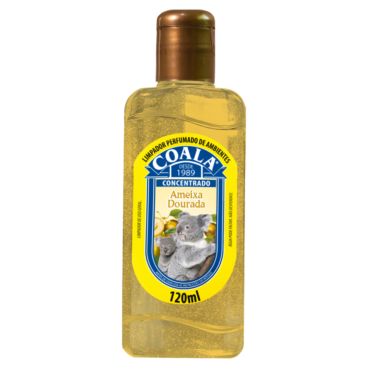 Limpador Perfumado Concentrado Ameixa Dourada Coala Squeeze 120Ml