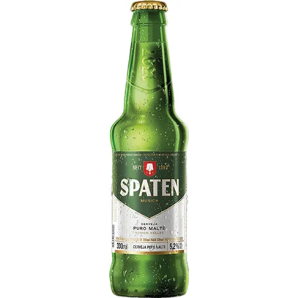 Cerveja Munich Helles Puro Malte Spaten Garrafa 330ml