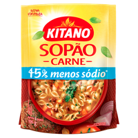 Sopão de Carne com Macarrão e Legumes KITANO 196g