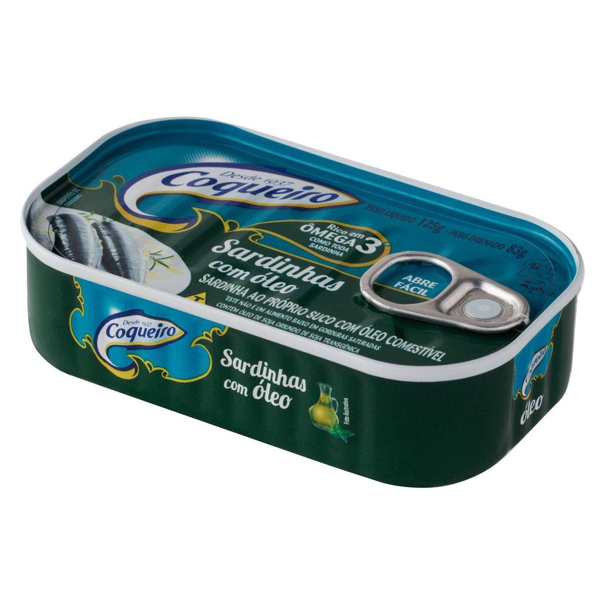 Sardinha em Óleo COQUEIRO Lata 125g