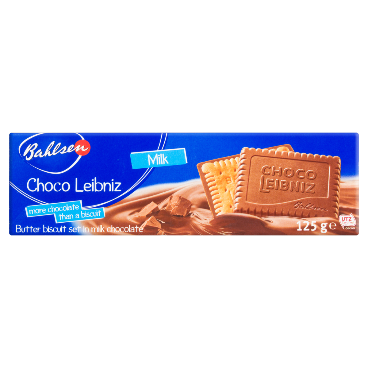 Biscoito Alemão BAHLSEN Chocolate Leibniz Caixa 125g
