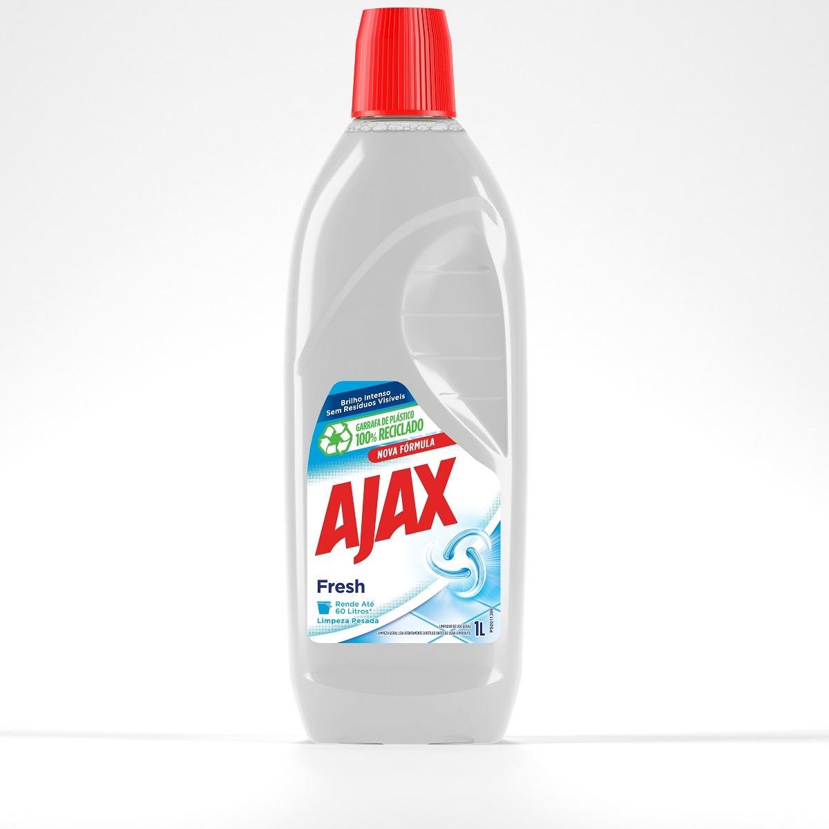 Limpador Limpeza Pesada Fresh Ajax Frasco 1l