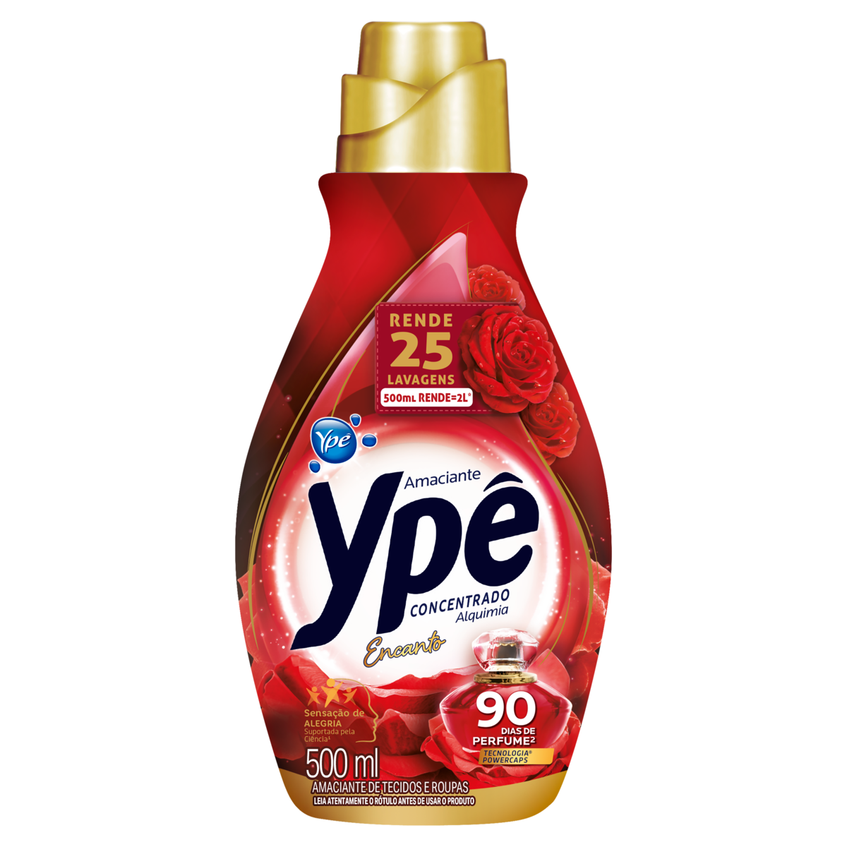 Amaciante de Roupa Concentrado Encanto Ypê Alquimia Frasco 500ml