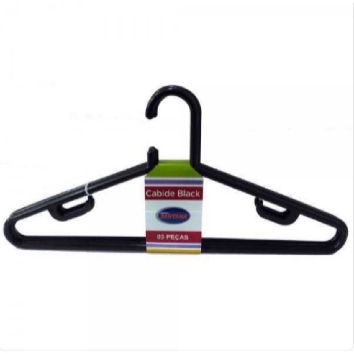 Cabide para Roupas Santana Com 3 Unidades