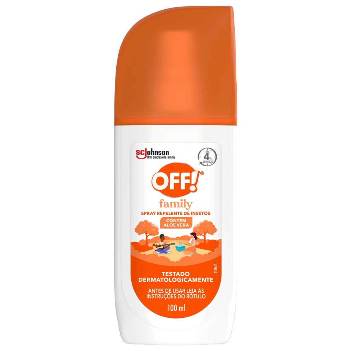 Repelente Off! Family Frasco 100ml Spray