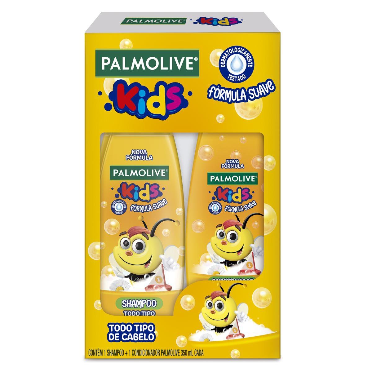 Kit Shampoo + Condicionador Palmolive Kids 350ml Cada