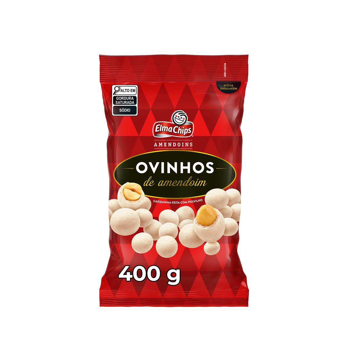 Ovinhos De Amendoim Elma Chips 400G