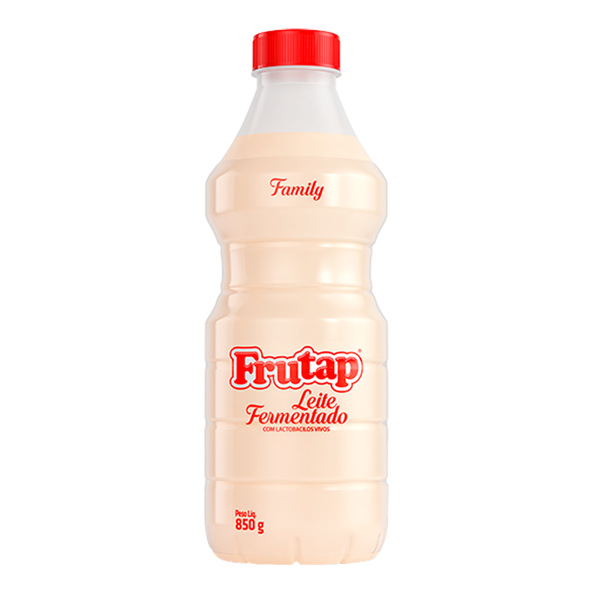 Leite Fermentado Desnatado Frutap Garrafa 850g Family