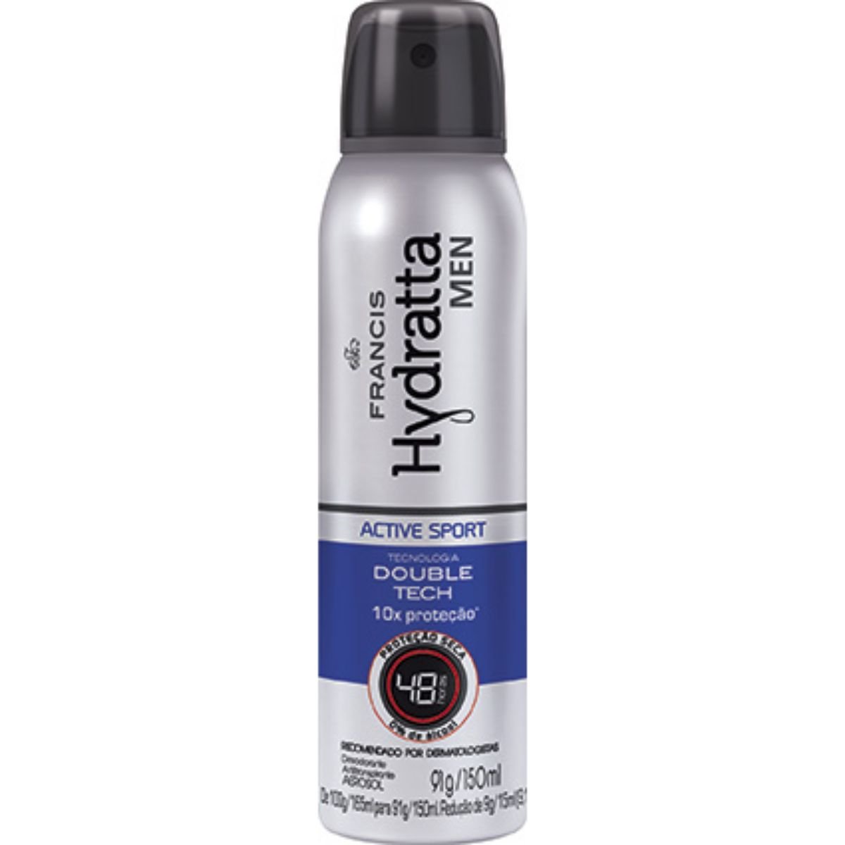 Antitranspirante Aerossol Active Francis Men 150ml Spray
