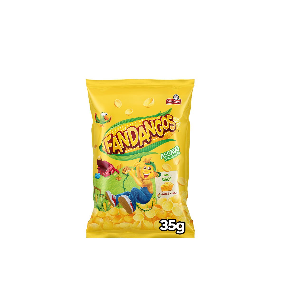 Salgadinho de Milho Queijo Elma Chips Fandangos Pacote 35g