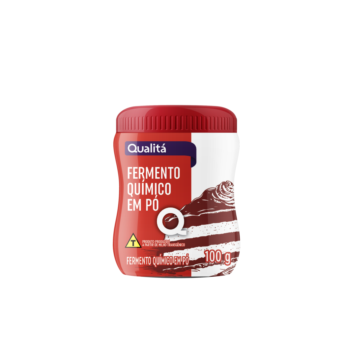 Fermento Químico em Pó Qualitá Pote 100g