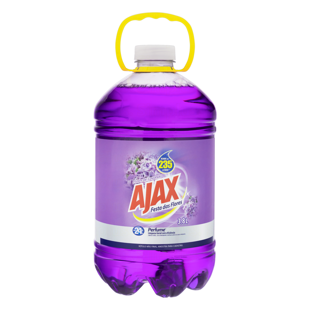 Limpador Perfumado Flores de Lavanda Ajax Festa das Flores Galão 3,8l