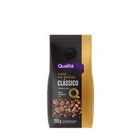 Café em Grãos Clássico Qualitá Gourmet Pacote 250g