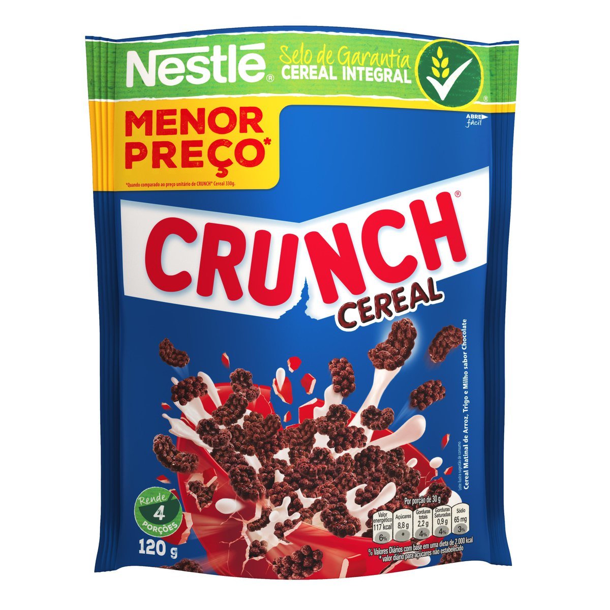 Cereal Matinal Crunch NESTLÉ Sachê 120g