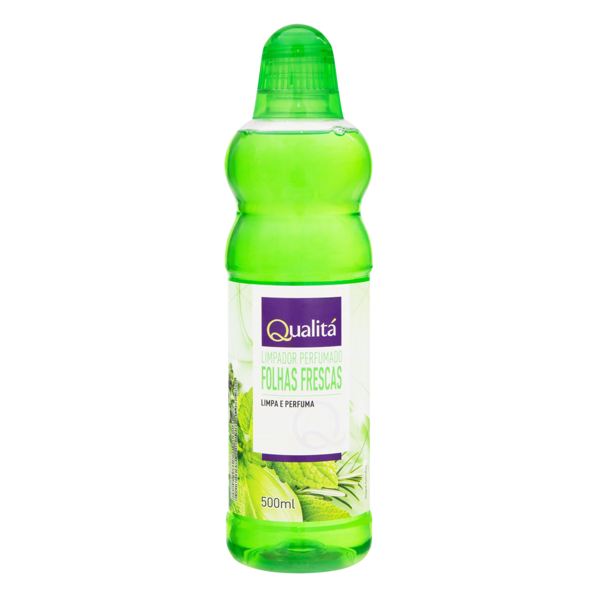 Limpador Perfumado Folhas Frescas Qualitá Frasco 500ml