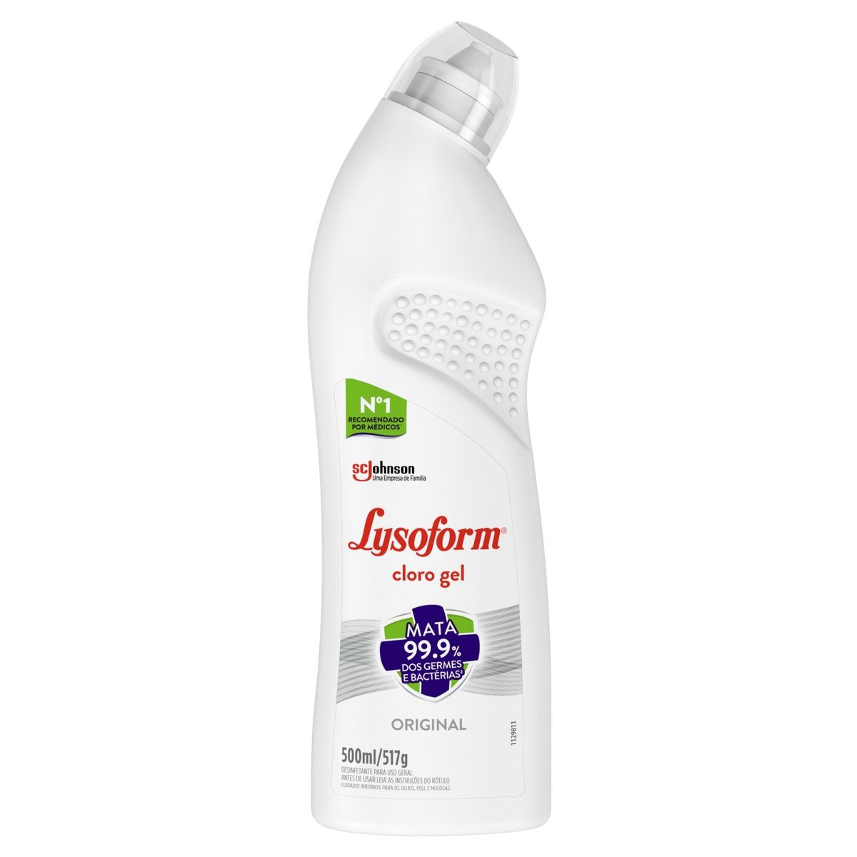 Cloro em Gel Original Lysoform Squeeze 500ml