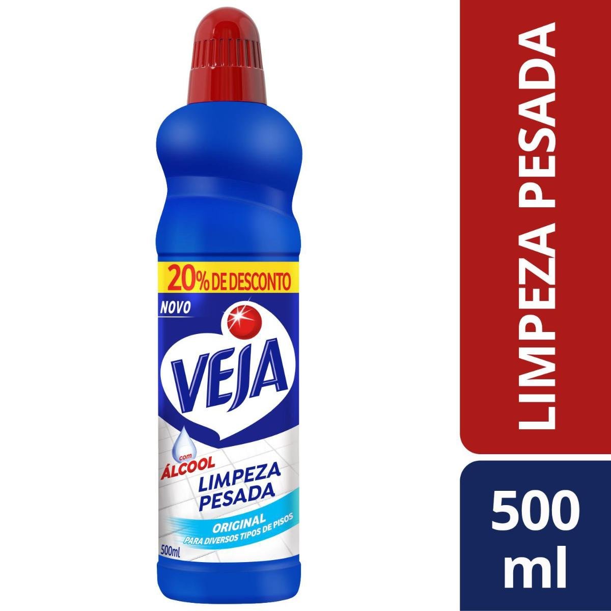 Limpador para Limpeza Pesada Original Embalagem Econômica, Veja, 500ml
