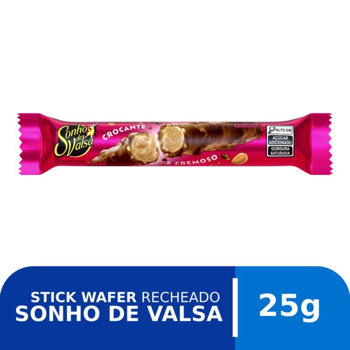 Wafer Lacta Sonho de Valsa Pacote 25g